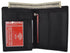 RFID Blocking Mens Hipster Hybrid Bifold Trifold Genuine Leather Wallet / RFID518GT